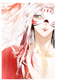 Spring River Flowers and Moonlight